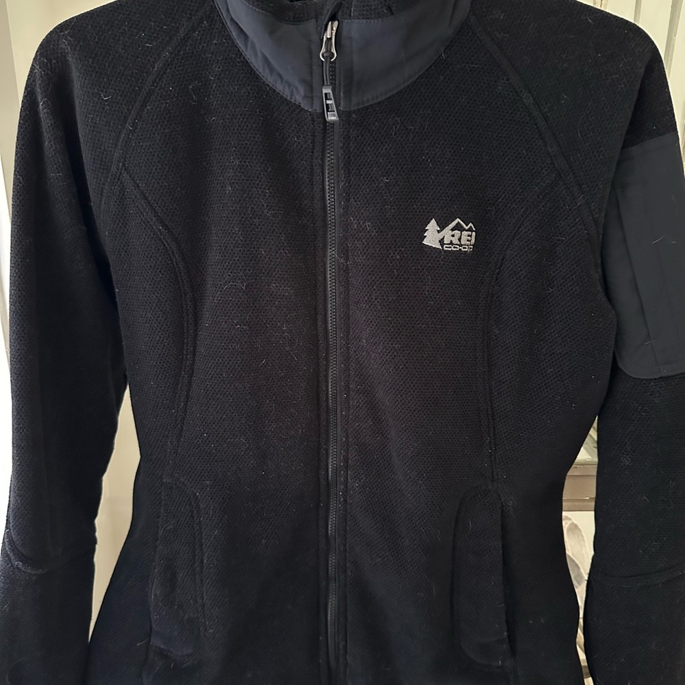 REI Co-op Black Full-Zip Jacket